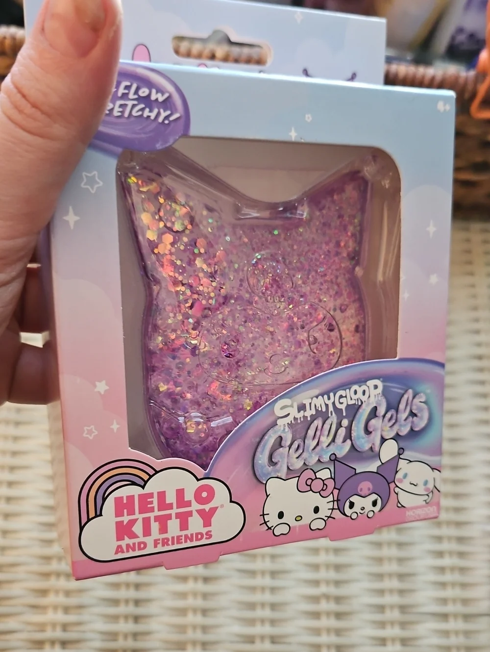 Full Set of 3 Hello Kitty & Friends Gelli Gel Glitter Squishies